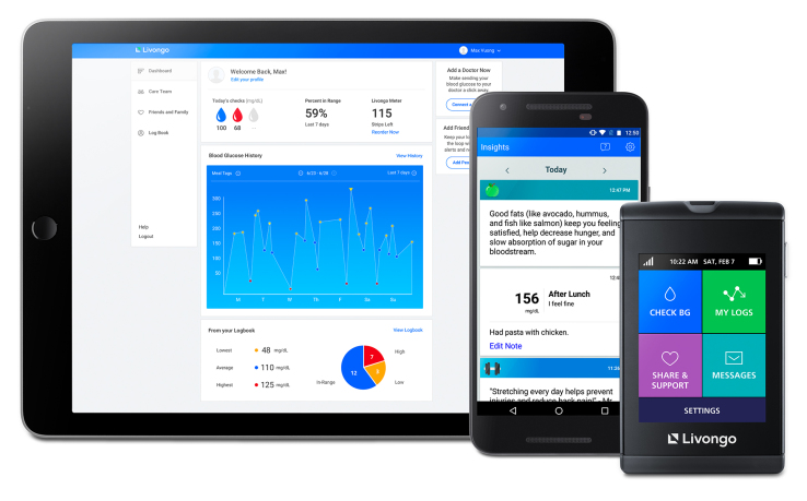 Smart diabetes management service Livongo Health raises $52.5M and looks to new markets