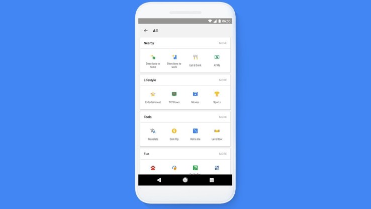 Google redesigns its mobile app and website with tappable search shortcuts