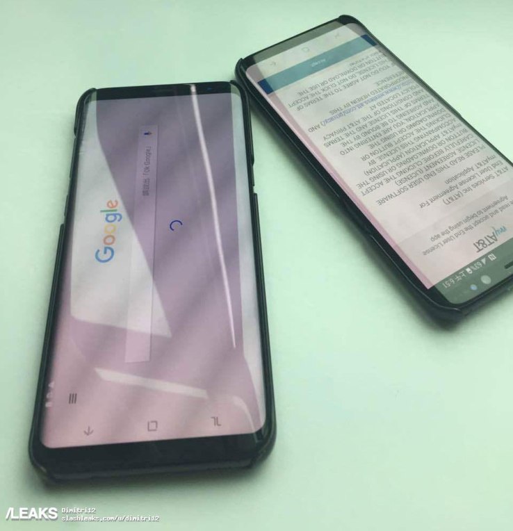 This is probably the Samsung Galaxy S8