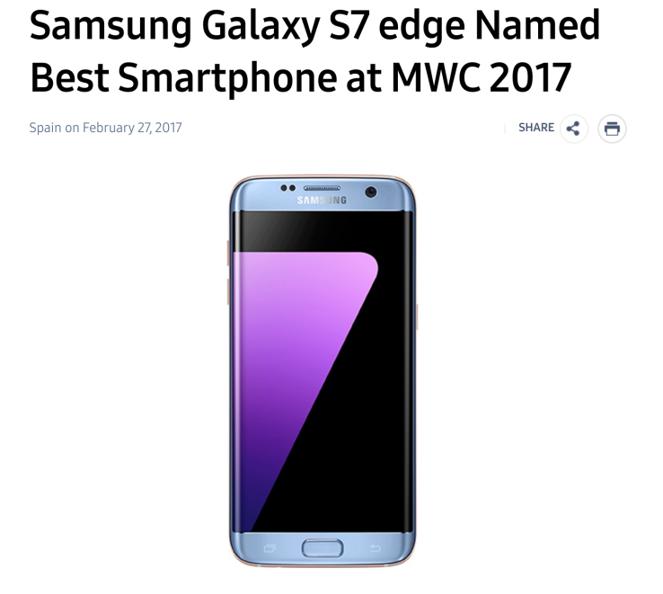 Samsung jumps the shark with fake news