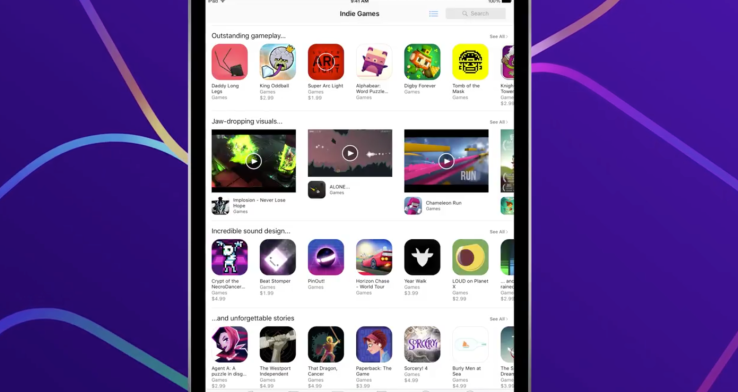 Apple gives indie gamers a permanent home on the App Store