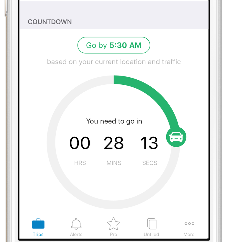 TripIt Pro update tells business travelers when to leave for the airport