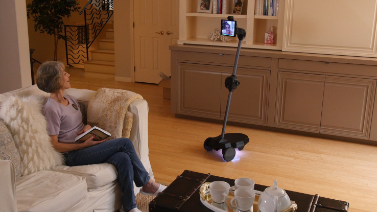 The Ohmni home robot wants to help families stay in touch with telepresence