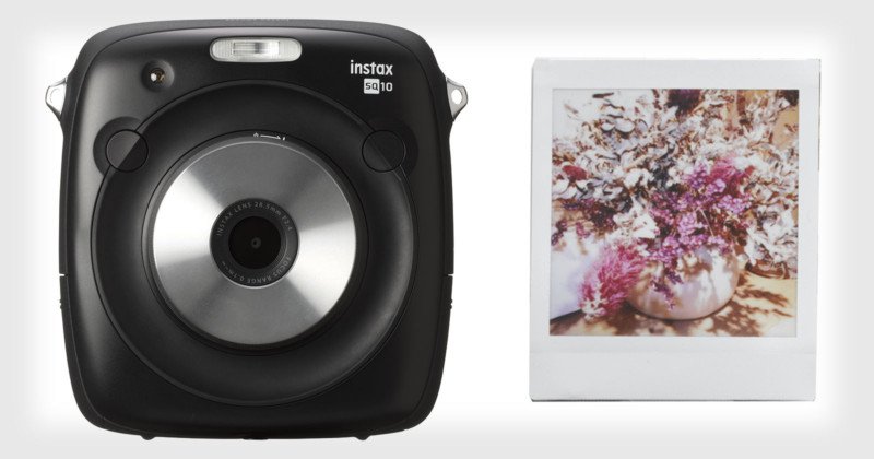 Fujifilm SQ10 is the First Hybrid Instax Camera: Digital Pics and Square Prints