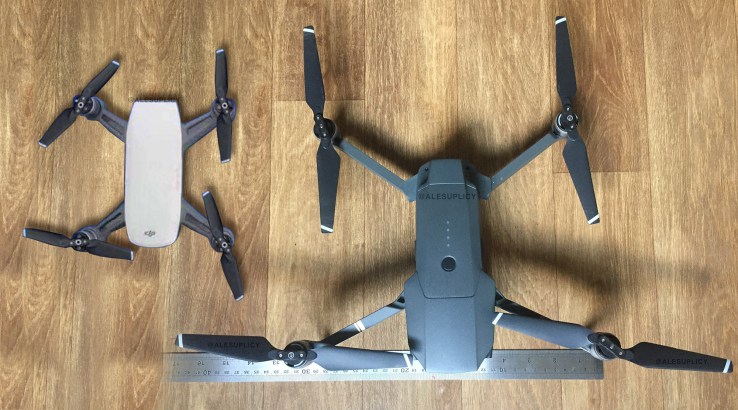 The leaked DJI Spark looks to be the Mavic Pro’s little brother