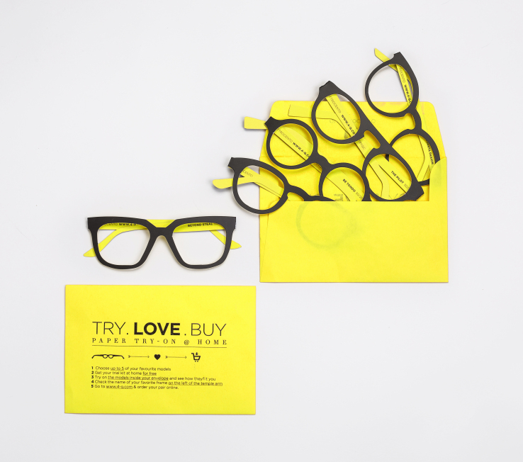 Italian eyewear startup Quattrocento offers ‘paper try-on’ service