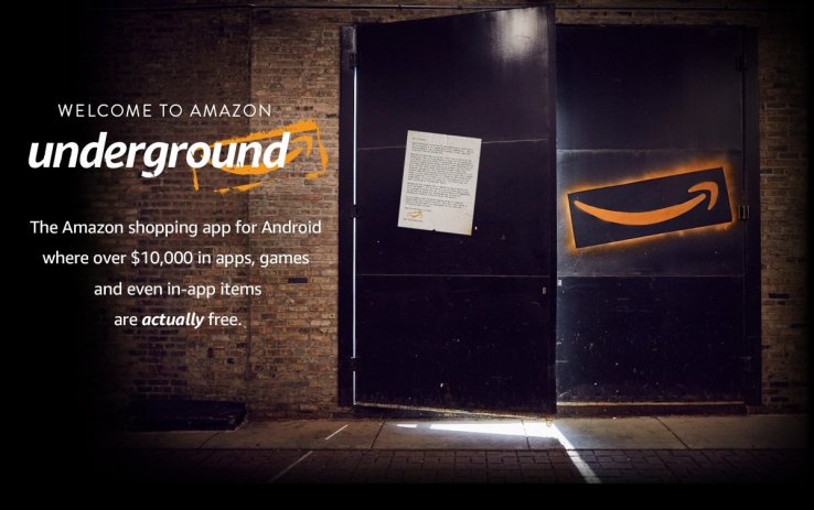 Amazon is shutting down its ‘Underground Actually Free’ program that gives away free Android apps