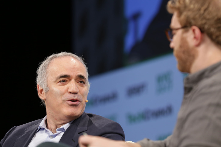 “We should not talk about jobs being lost but people suffering,” says Kasparov on AI