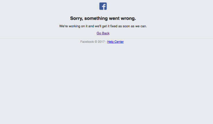 Facebook is down in Asia-Pacific and parts of North America, too (Update: It’s back)