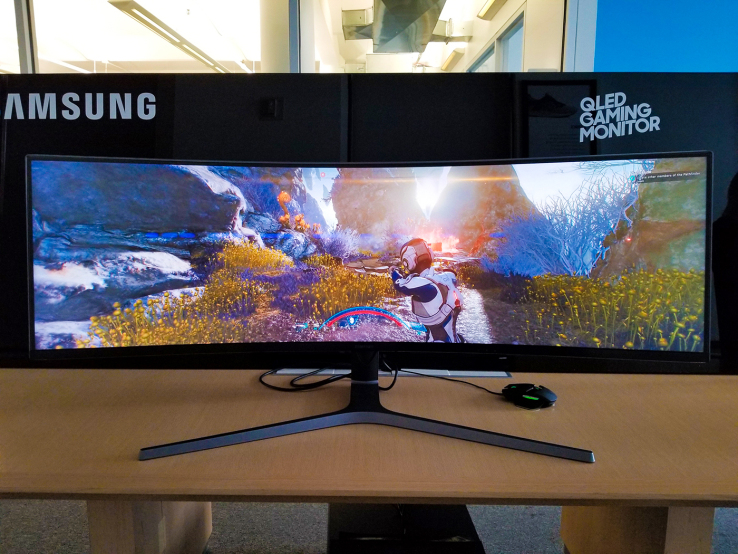 Samsung’s new top-end curved gaming monitors are sporting HDR, QLED and AMD FreeSync 2