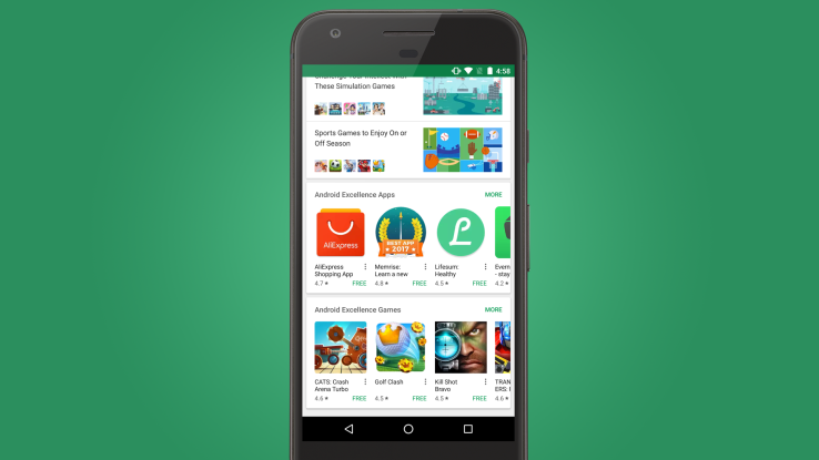 Google Play introduces ‘Android Excellence’ collections that showcase editorially selected top apps and games