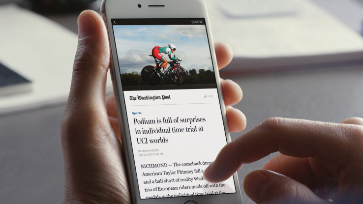 Publishers using Facebook’s Instant Articles can now show more ads