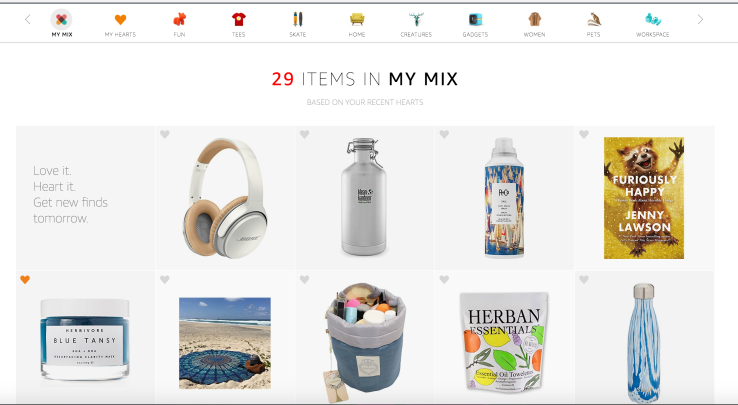 Amazon launches ‘My Mix,’ a personalized shop filled with your favorite things