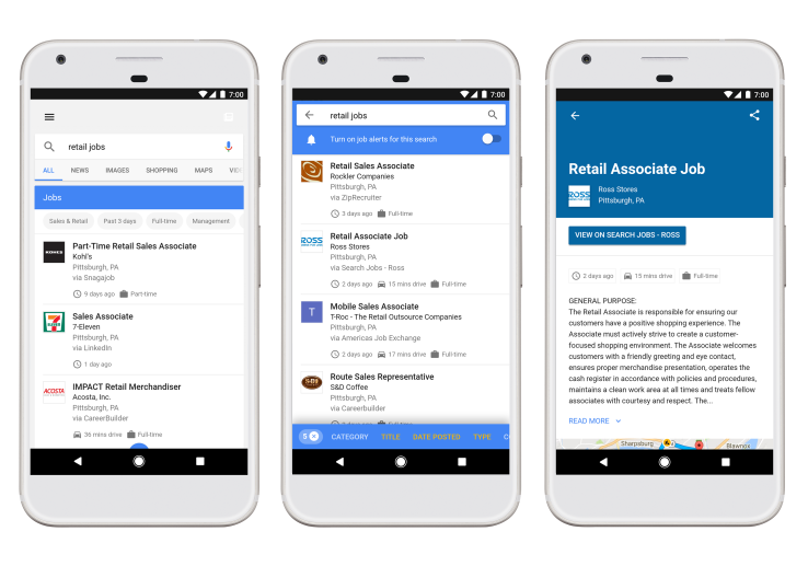 Google launches its AI-powered jobs search engine