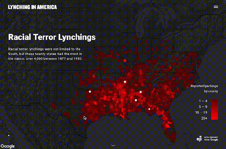 Equal Justice Initiative, backed by Google.org, launches ‘Lynching in America’