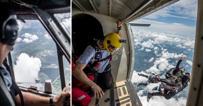 Photographing Skydivers: Be Ready for Anything