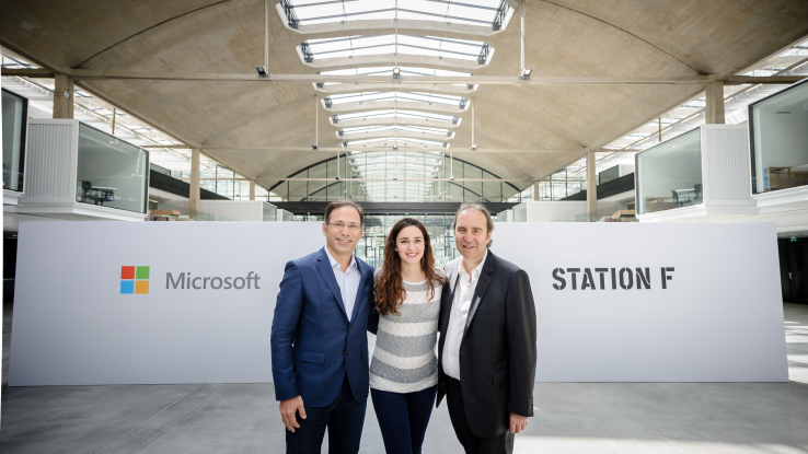 Microsoft launches a new AI startup program at Station F in Paris