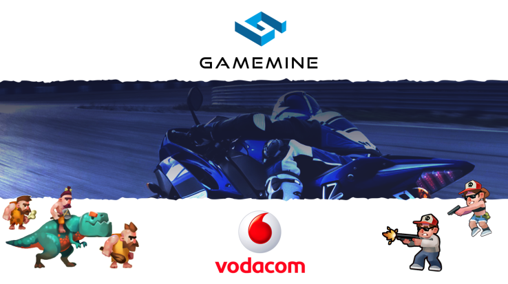 Game publisher GameMine inks a $20 million partnership with South Africa’s Vodacom