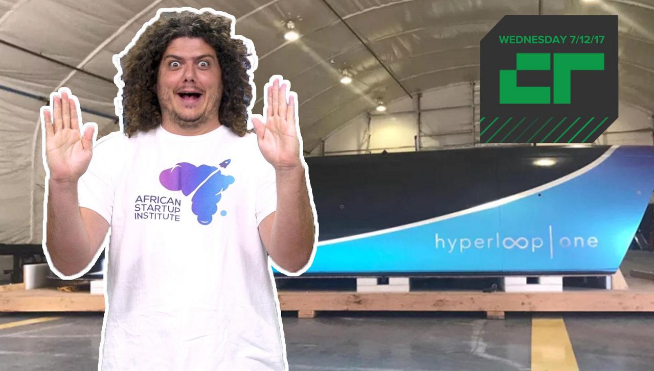 Crunch Report | Hyperloop One Tests Full-Scale Version