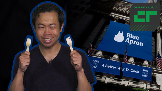 Crunch Report | Blue Apron IPO Has A Rocky Start