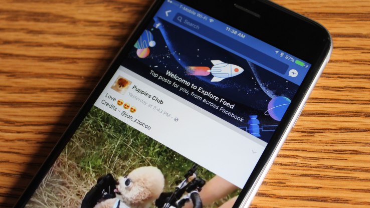 Facebook’s new “Explore Feed” makes its way to the app’s main navigation