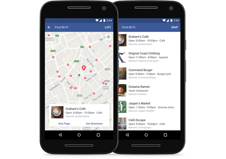 Facebook is rolling out its ‘Find Wi-Fi’ feature worldwide