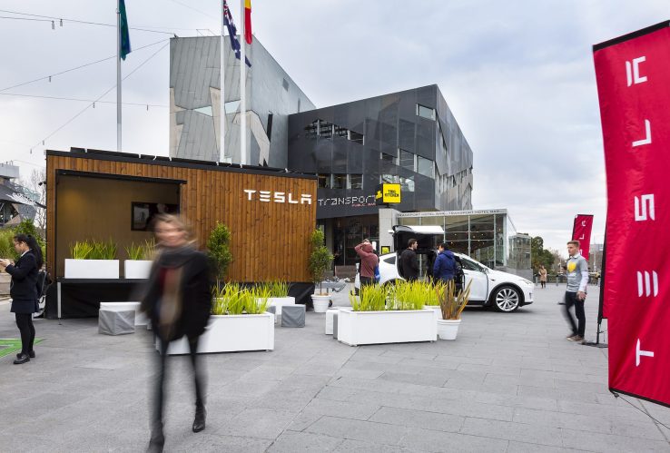 Tesla’s ‘tiny house’ hits the road in Australia to show off solar power potential