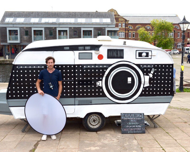 I Turned a Camper Into a Giant Camera and Portable Darkroom