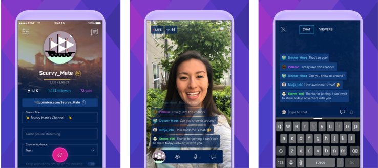 Microsoft’s new Mixer Create app lets you live stream games from your phone