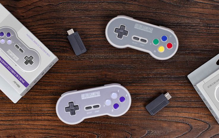 8bitdo’s new wireless controllers are perfect for your new SNES Classic