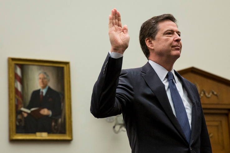 James Comey changes his Twitter handle to @Comey