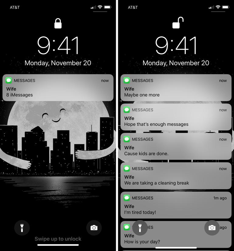 My favorite iPhone X feature: Hidden notifications