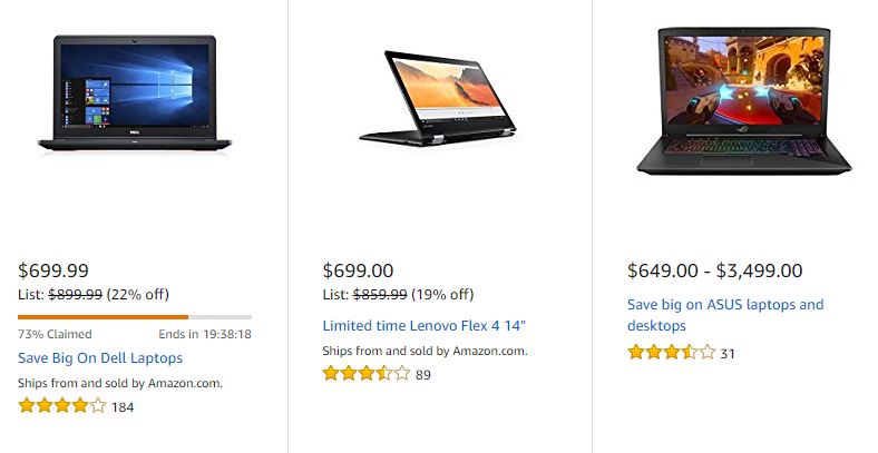 Amazon Cyber Monday deals include $100 Acer Chromebook, $999 Apple MacBook