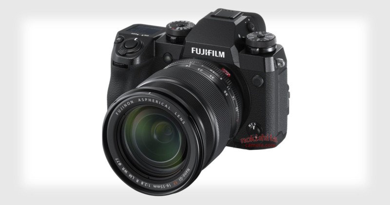 Fujifilm X-H1 Photos and Specs Leaked: In-Body Stabilization Arrives