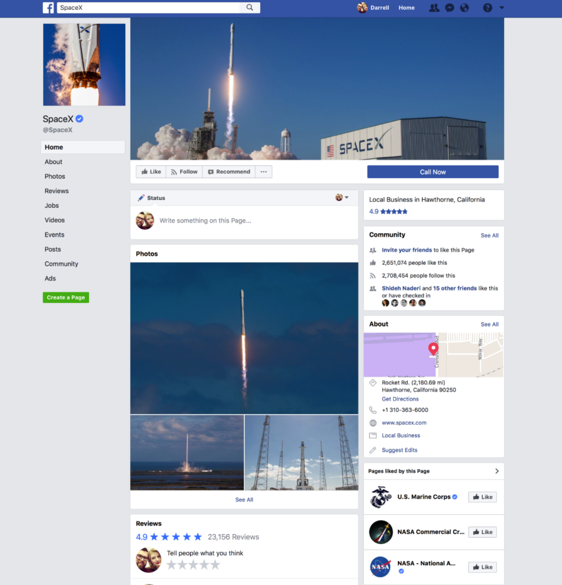 Elon Musk deletes own, SpaceX and Tesla Facebook pages after #deletefacebook