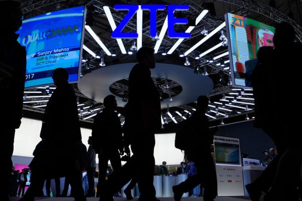 ZTE postpones earnings report after being slapped with U.S. exports ban