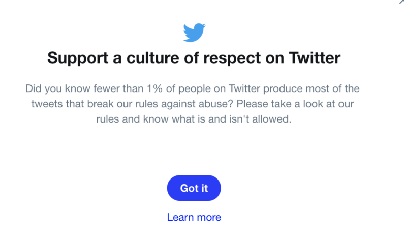 Twitter will publicize rules around abuse to test if behavior changes