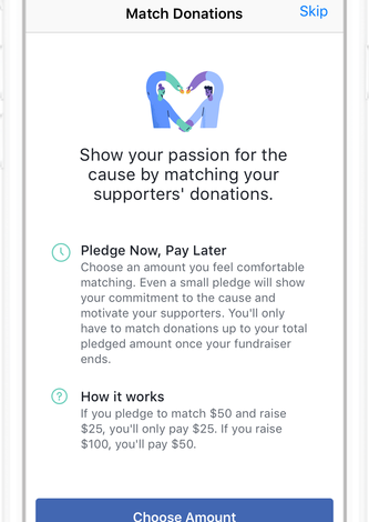 Facebook drops fundraising fees for personal causes