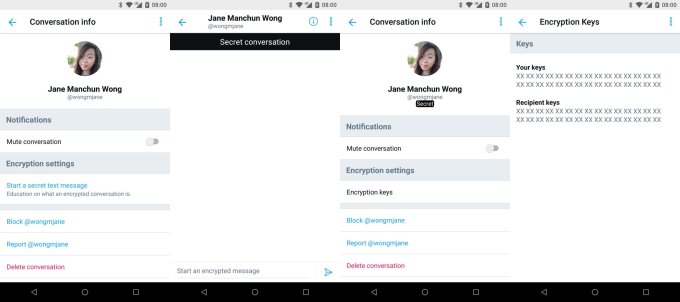 Twitter has an unlaunched ‘Secret’ encrypted messages feature