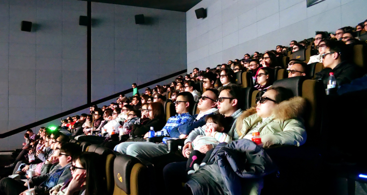 It isn’t just apps. China’s cinemas broke records during Lunar New Year