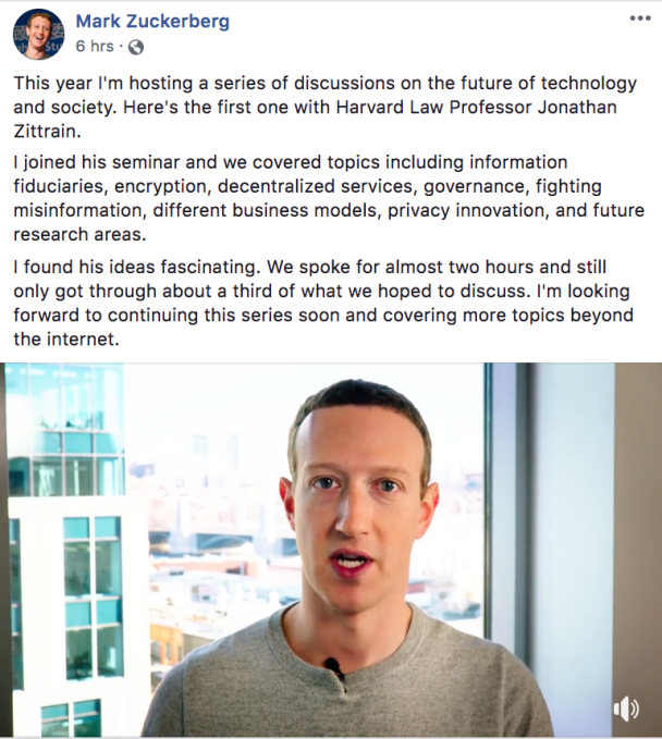 Highlights & transcript from Zuckerberg’s 20K-word ethics talk