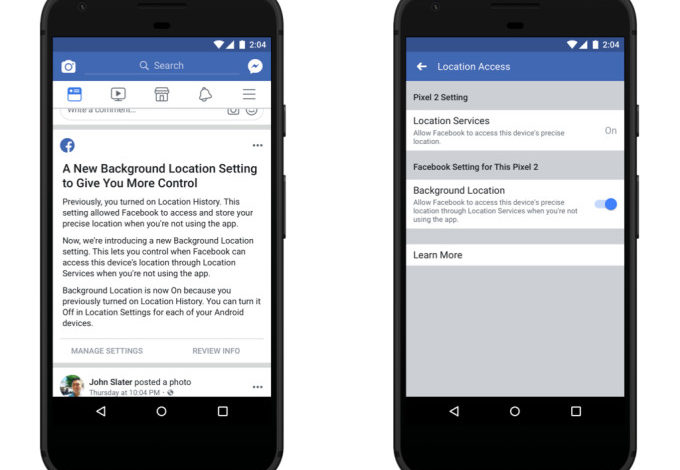 Facebook adds new background location privacy controls to its Android app