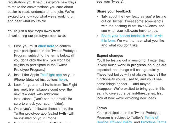 Twitter’s new prototype app ‘twttr’ launches today