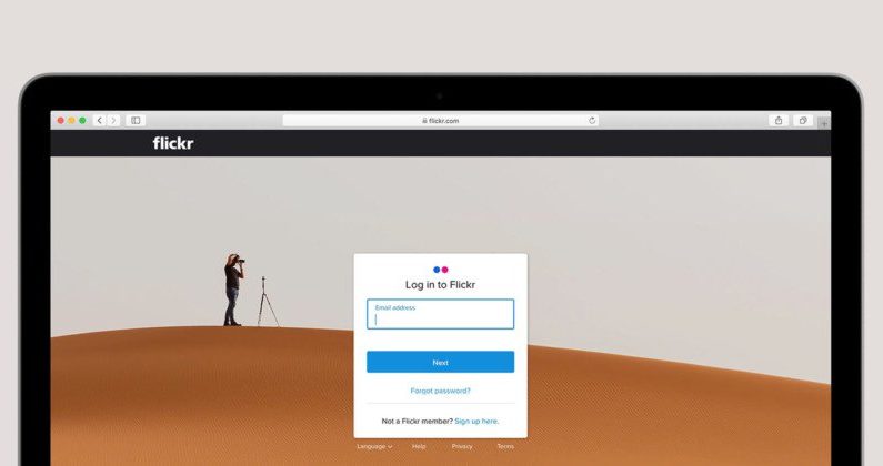 Flickr Unveils a New Login That Ditches Yahoo’s System
