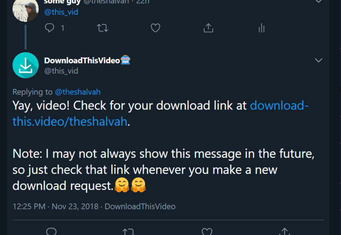 This handy Twitter video downloader bot is now seeing 7,500 requests a day