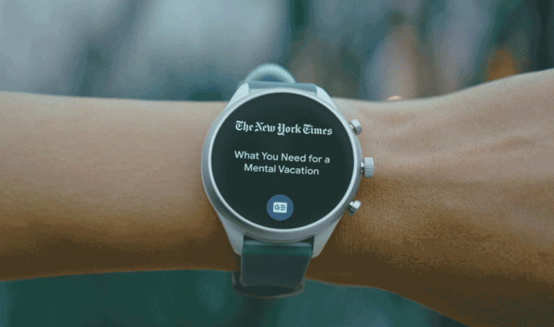 Google’s Wear OS gets tiles